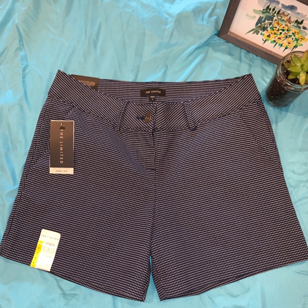 The Limited polka dot short